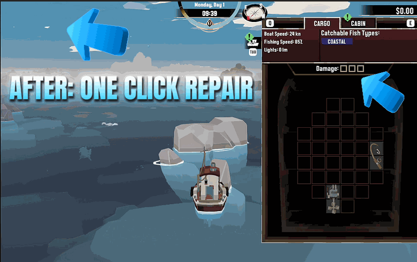 DREDGE — Boat Repair (screenshot 2)